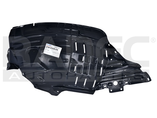 [216-2328-03] TOLVA SALPICADERA DELANTERA NS 350Z 06-09 (SECCIION DEL) TRACK/TOURING/PERFORMANCE/ENTHUSIAST/BASE V6 6 CILINDROS 3.5L 2 PUERTAS IZQ