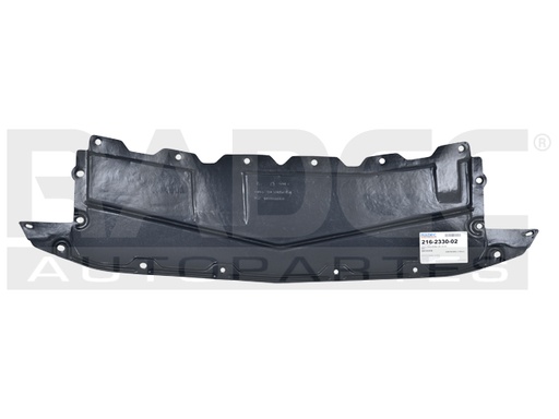 [216-2330-02] TOLVA MOTOR INFERIOR NS VERSA DELANTERA 12-14 S/S PLUS/SL/SV/EXCLUSIVE/ADVANCE/SENSE L4 4 CILINDROS 1.6L 4 PUERTAS