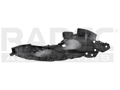 [216-2351-02] TOLVA SALPICADERA DELANTERA NS KICKS 17-20 SENSE/BITONO/ADVANCE/EXCLUSIVE L4 4 CILINDROS 1.6L 5 PUERTAS DER