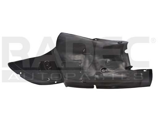 [216-2401-03] TOLVA SALPICADERA DELANTERA PG 206 01-09 16 V PLASTICO IZQ