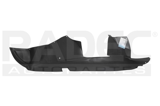 [216-2407-07] TOLVA SALPICADERA DELANTERA PG PARTNER 07-11 PCL/CARGO VAN L4 4 CILINDROS 1.6L 5 PUERTAS IZQ