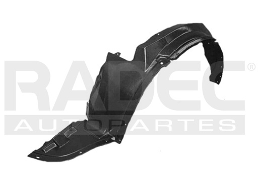 [216-2503-01] TOLVA SALPICADERA PT G6 05-10 PLASTICO IZQ