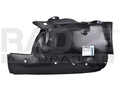 [216-2604-03] TOLVA SALPICADERA DELANTERA RN MEGANE 04-06 SECCION TRASERA AUTHENTIQUE/EXCEPTION/EXPRESSION/SPORTWAY L4 4CILINDROS 2.0L 4/5 PUERTAS IZQ
