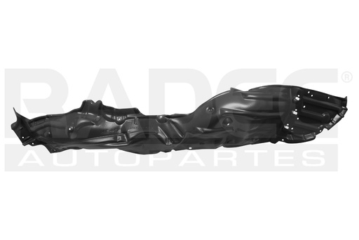 [216-3004-40] TOLVA SALPICADERA DELANTERA TY COROLLA 20-23 LE/BASE/HYBRID L4 4 CILINDROS 1.8L 4 PUERTAS DER