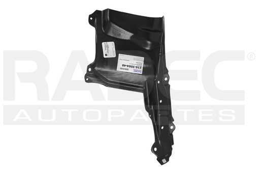[216-3004-48] TOLVA INFERIOR MOTOR TY COROLLA 20-23 DELANTERA P/TRANSIMISON AUTOMATICA LE/SE/BASE/HYBRID L4 4 CILINDROS 1.8/2.0L 4 PUERTAS DER