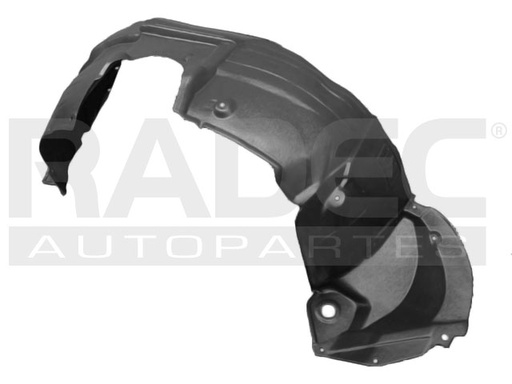 [216-3006-01] TOLVA SALPICADERA TY HIGHLANDER 08-10 PLASTICO IZQ