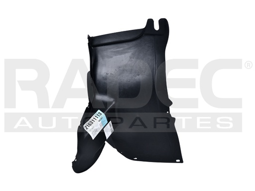 [216-3111-13] TOLVA SALPICADERA VW GOLF 09-13 SECCION DELANTERA IZQ
