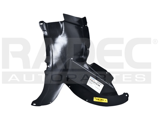 [216-3114-26] TOLVA SALPICADERA DELANTERA VW PASSAT CC 09-14 (SECCIION DEL) DER