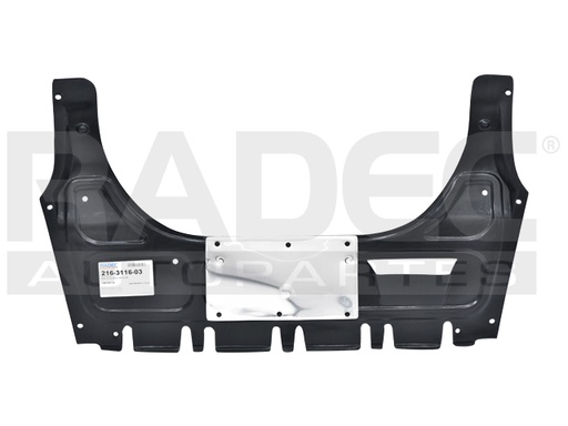 [216-3116-03] TOLVA MOTOR INFERIOR DELANTERA VW POLO 03-07