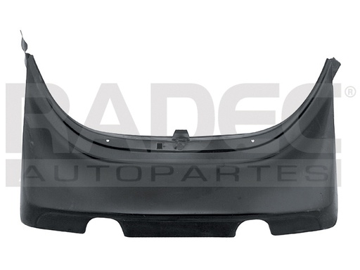 [216-3117-01] TOLVA DEFENSA TRASERA VW SEDAN INFERIOR 86-92 2 ESCAPE NAC BRA
