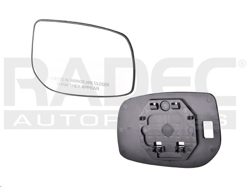[001-3018-00] LUNA ESPEJO TY YARIS 07-16 S/DESEMPANANTE 4 PUERTAS DER