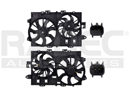 [218-0622-02] MOTOVENTILADOR CV EQUINOX 06-08 V6 3.4 L