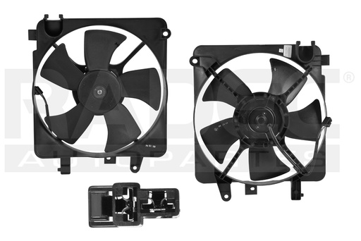 [218-0677-02] MOTOVENTILADOR CV MATIZ 05-16 L4 1.0 LTS P/RAD SENCILLO COMPLETO 2 TERMINALES KS
