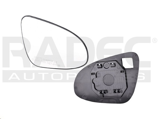 [001-3018-02] LUNA ESPEJO TY YARIS 12-16 S/DESEMPANANTE 5 PUERTAS DER