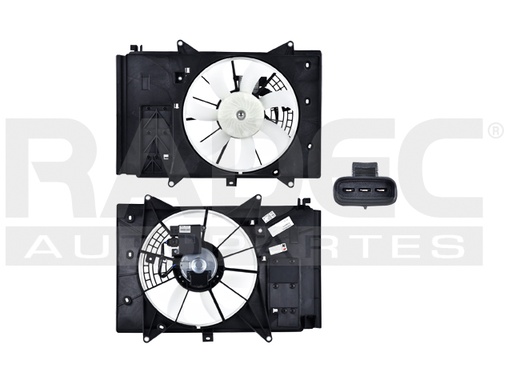 [218-1923-00] MOTOVENTILADOR MZ CX3 16-18 L4 2.0 LTS