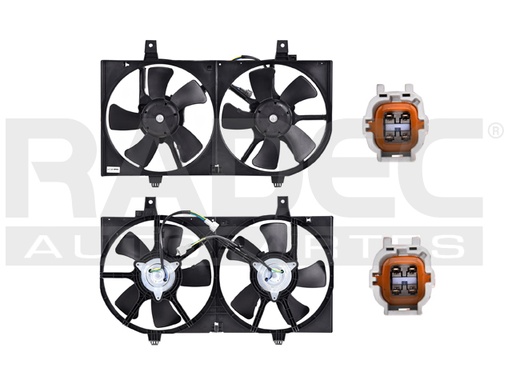 [218-2316-01] MOTOVENTILADOR NS SENTRA 01-03TW 2 PINES