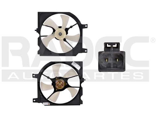 [218-2316-05] MOTOVENTILADOR NS SENTRA 91-94 L4 1.6L P/AA STD SENCILLO COMPLETO 2 PINES TY