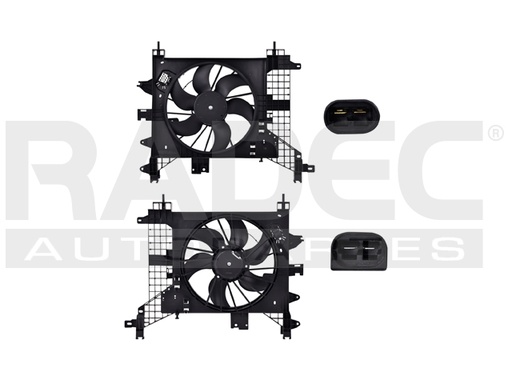 [218-2612-00] MOTOVENTILADOR RN DUSTER 13-16 L4 2.0 LT