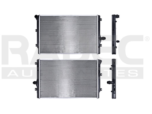 [220-0201-00] RADIADOR AD A3 06-13 L4 1.9, 2.0 LTS C/S AA STD 25 3/5X16 6/7X32MM ALUM SOLD POLAR