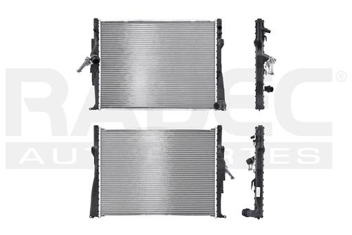 [220-0326-00] RADIADOR BW 128/130/323/325/328/330/Z4 08-13 V6 2.5/3.0 LTS C/AA STD 23 5/8X18X32MM ALUM SOLD NAC