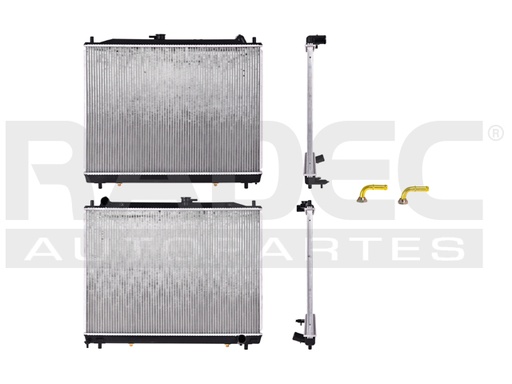 [220-0403-00] RADIADOR BK CENTURY 0-05/CV IMPALA 00-03 V6 3.1, 3.4, 3.8 LTS C/S AA AUT 19 2/3X27 1/2X22MM ALUM SOLD POLAR