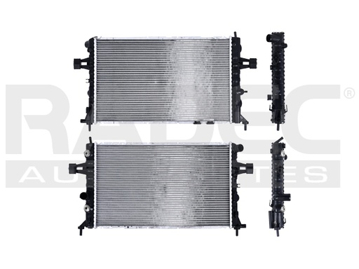 [220-0601-04] RADIADOR CV ASTRA 00-05 L4 1.8, 2.0, 2.2, 2.4 LTS C/AA AUT 23 5/8X14 1/2X32MM ALUM SOLD POLAR