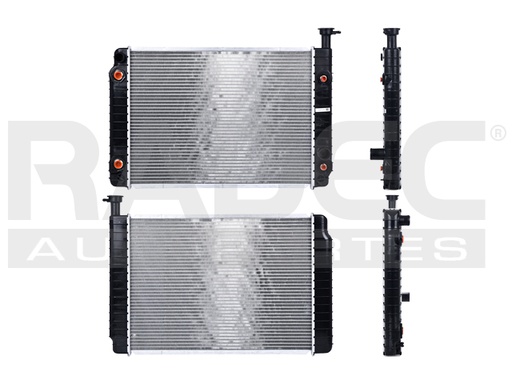 [220-0602-02] RADIADOR CV ASTRO/SAFARI 85-94 V6 4.3 LTS AUT 2 ENFRIADORES S/AA 23 5/8X17 1/4X26MM ALUM SOLD POLAR