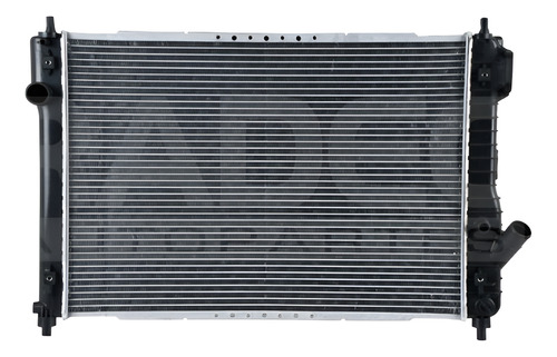 [220-0604-02] RADIADOR CV AVEO 08-18/PT G3 07-10 L4 1.6 LTS CON ENFRIADOR ATRAS C/S AA AUT 23 5/8X16 1/2X26MM ALUM SOLD POLAR