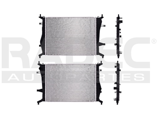 [220-0604-08] RADIADOR CV AVEO 18-23 L4 1.5 LTS STD C/AA 23 1/2X15 2/3X16MM ALUM SOLD POLAR