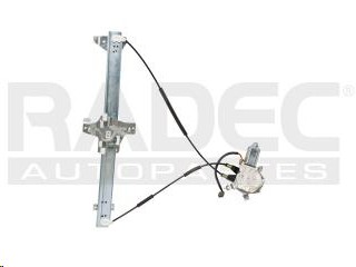 [007-1207-01] ELEVADOR DE CRISTAL FD ECONOLINE 92-07  ELECTRICO CON MOTOR HUSHAN Izquierdo   