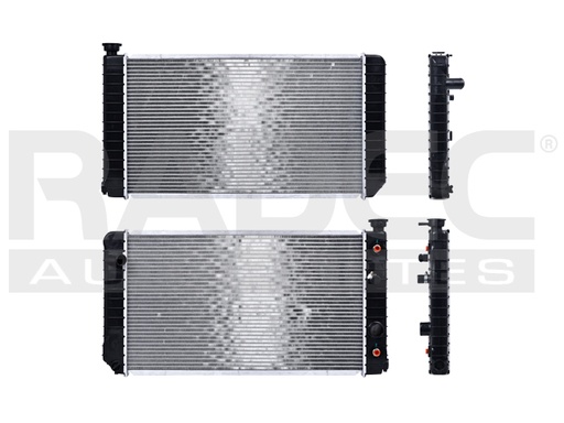 [220-0605-11] RADIADOR CV BLAZER 88-94 V6 4.3 LTS AUT C/S AA 26 2/9X14 7/8X26MM ALUM SOLD POLAR
