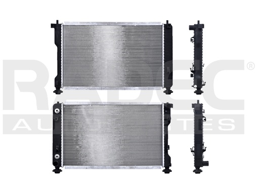 [220-0622-03] RADIADOR CV EQUINOX 10-17 L4 2.4/V6 3.0, 3.6 LTS AUT C/S AA 26X16 6/7X26MM ALUM SOLD POLAR