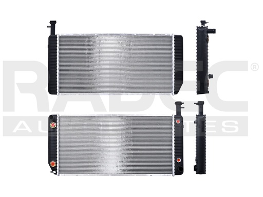[220-0623-03] RADIADOR CV EXPRESS VAN/SAVANA 04-19 V6 4.8/V8 6.0 LTS AUT C/S AA 34X16 6/7X26MM ALUM SOLD POLAR