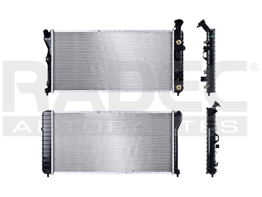 [220-0626-00] RADIADOR CV IMPALA 00-03 V6 3.1, 3.4, 3.8 LTS C/S AA AUT 30 1/2X14 7/8X16MM ALUM SOLD POLAR