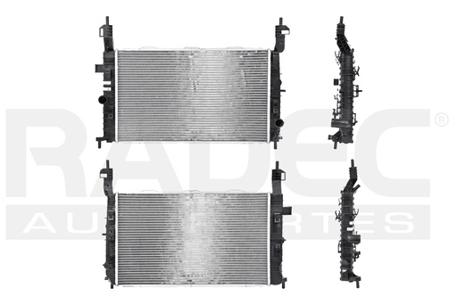 [220-0631-03] RADIADOR CV MERIVA 04-06 L4 1.8 LTS C/AA STD 24X14X26MM ALUM SOLD NAC