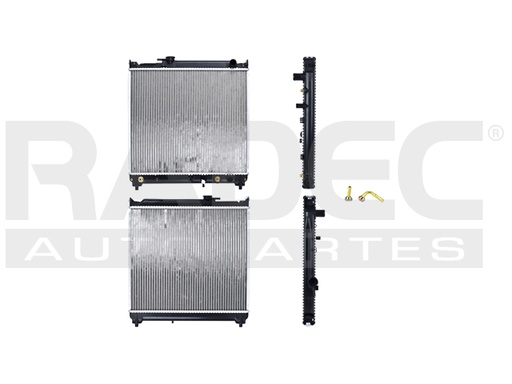 [220-0646-01] RADIADOR CV TRACKER 93-98 L4 1.6 LTS C/S AA AUT 16 3/4X19 1/5X26MM ALUM SOLD POLAR