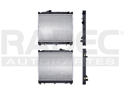 [220-0646-02] RADIADOR CV TRACKER/VITARA 94-98 L4 1.6 LTS C/S AA AUT 14 5/6X19 1/5X26MM ALUM SOLD POLAR