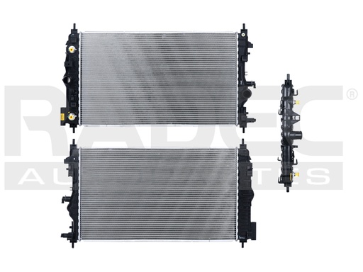 [220-0665-03] RADIADOR CV CRUZE 11-16 L4 1.6/1.8 LTS AUTOMATICO ORIGINAL