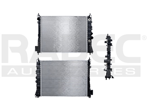 [220-0679-01] RADIADOR CV TRAX 15-20 L4 1.4 LTS C/S AA AUT 24 2/5X19 3/5X26MM ALUM SOLD POLAR