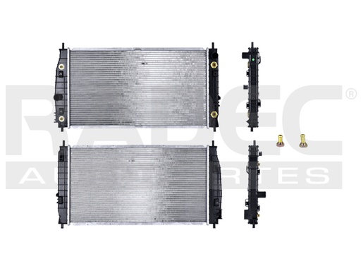 [220-0702-00] RADIADOR CR 300 M/CONCORDE/INTREPID/LHS 98-04 V6 3.2/3.5 LTS 2 ENFRIADORES AUTOMATICO 26 4/7X14 1/2X26MM ALUM SOLD POLAR