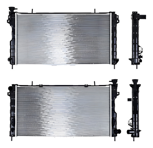 [220-0703-05] RADIADOR CR CARAVAN/VOYAGER 01-04 L4 2.4 LTS/V6 3.3, 3.8 LTS AUT C/S AA 30 1/4X16X32MM ALUM SOLD POLAR