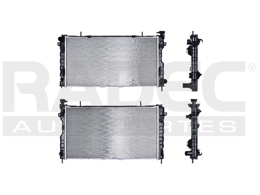 [220-0703-15] RADIADOR CR CARAVAN 05-07 L4 2.4 LTS AUT C/S AA 30 1/4X16X32MM ALUM SOLD POLAR