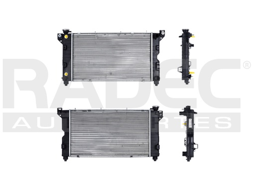 [220-0718-01] RADIADOR CR VOYAGER 96-01 6 CILINDROS C/AIRE AUTOMATICO T/LINEALES
