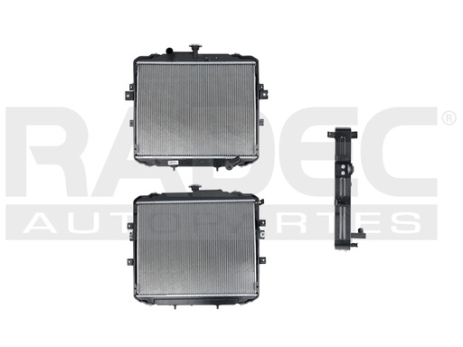 [220-0910-02] RADIADOR DG H-100 DIESEL 97-10 L4 2.5/2.6 LTS ESTANDAR