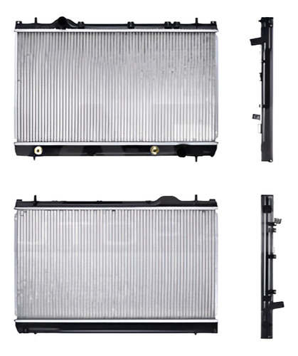 [220-0912-01] RADIADOR DG NEON 00-04 L4 2.0 LTS C/S AA AUT 13 7/9X25 1/8X16MM ALUM SOLD POLAR