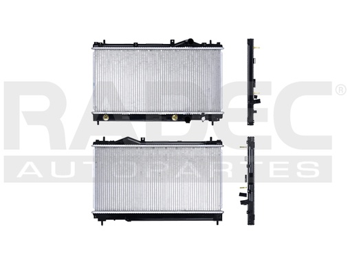 [220-0912-02] RADIADOR DG NEON 95-99 L4 2.0 LTS AMERICANO C/S AA AUT 11 4/5X23 1/2X16MM ALUM SOLD POLAR