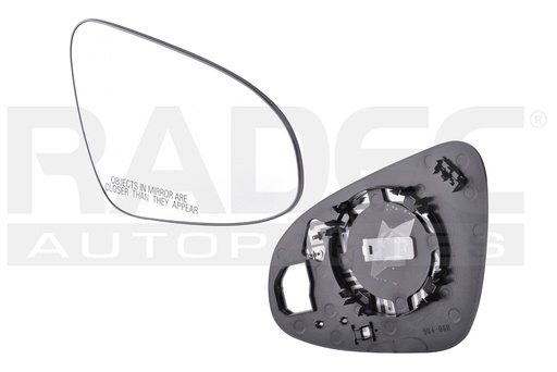 [001-3030-00] LUNA ESPEJO TY CH-R 18-20 C/DESEMPANANTE BASE/LE/LIMITED/SPORT/PREMIUM L4 4CILINDROS 2.0L 5 PUERTAS DER