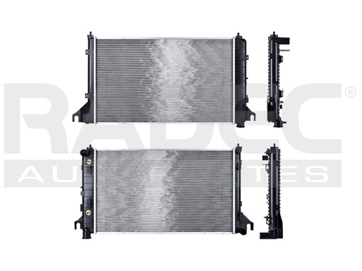 [220-0913-01] RADIADOR DG RAM 94-02 V6/V8 3.9/5.9 LTS C/S AA AUT 31 1/2X19 1/5X32MM ALUM SOLD POLAR