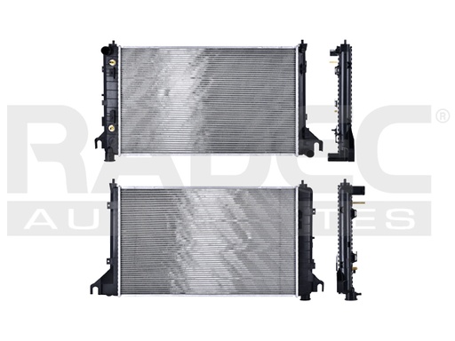 [220-0913-03] RADIADOR DG NEW RAM 98-02 V8 5.9 LTS C/S AA AUT 31 1/2X19 1/5X32MM ALUM SOLD POLAR