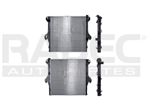 [220-0913-04] RADIADOR DG RAM 1500/2500/3500/4000/4500/5500 DIESEL 03-10 L6 5.9, 6.7 LTS AUT C/S AA 27X29X40MM ALUM SOLD POLAR
